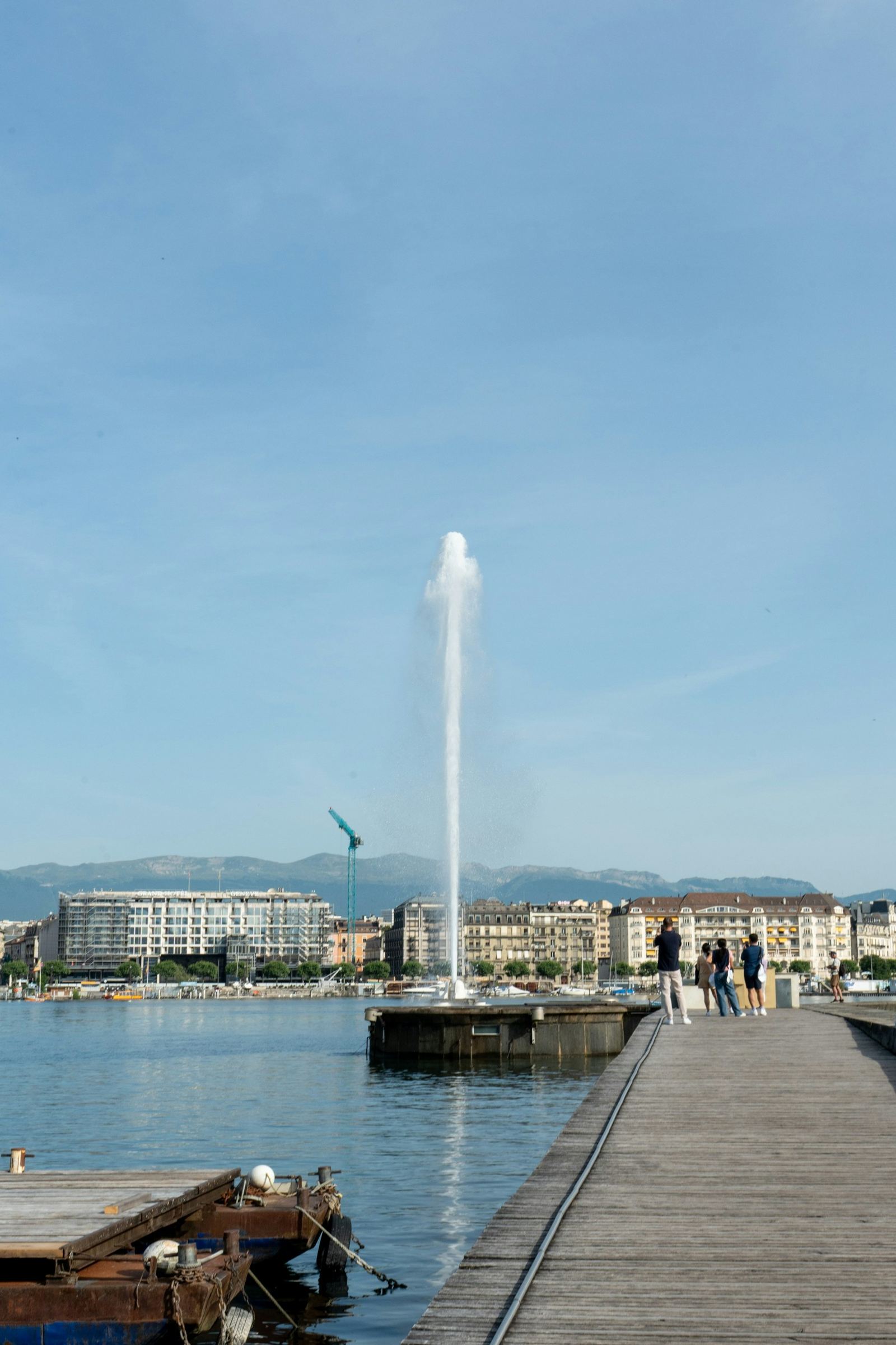 Le Jet d'Eau, Genève, Suisse